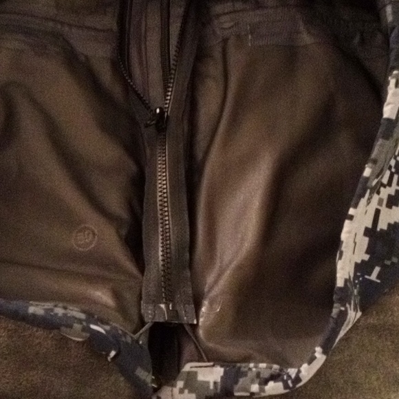 GORE-TEX US NAVY BLUE CAMO COAT LIKE BRAND NEW MENS LG - Picture 11 of 11